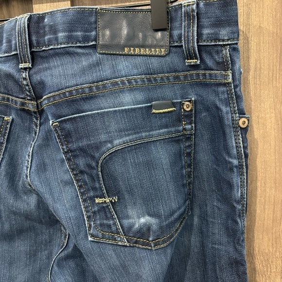 Fidelity 50-11/33 Men’s Jeans Calvary Wash - Picture 5 of 10